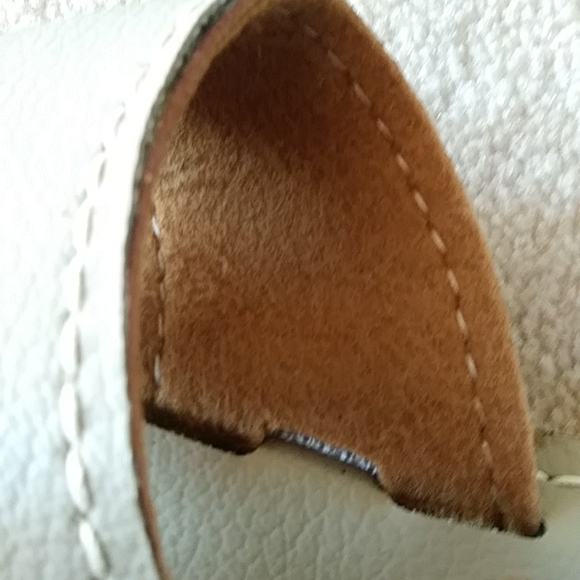 Kino Leather Key West Thong Sandals Flip Flops Key West, Florida 12 Gray - Picture 8 of 15